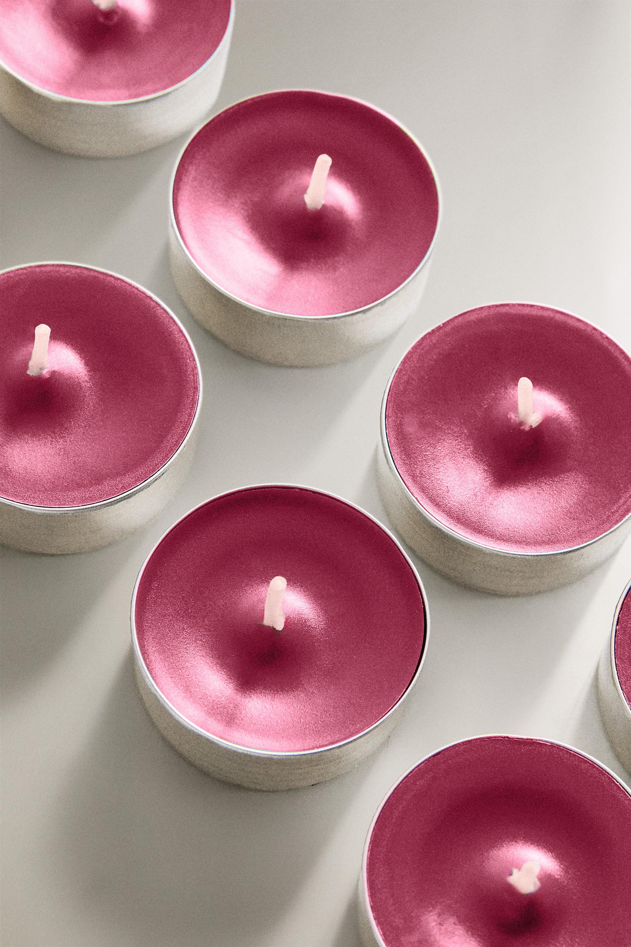 SET OF GINGERBREAD SCENTED TEALIGHTS (SET OF 8)